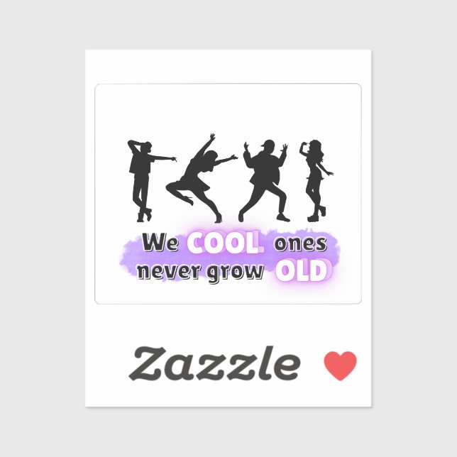 Witty Fun Slogan Sticker (Sheet)