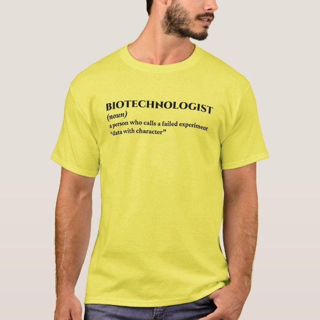 Witty Genome Engineer Definition Tee (Front)