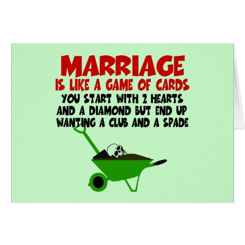 Witty marriage slogan