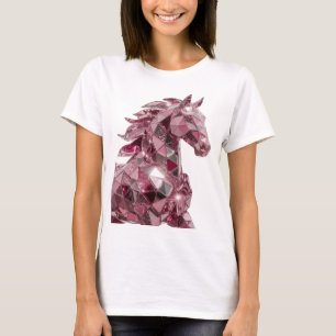 Witty Pink ABSTRACT ART Modern Design T-Shirt