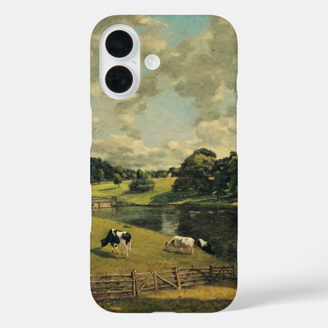 Wivenhoe Park by John Constable  Case-Mate iPhone Case (Back)