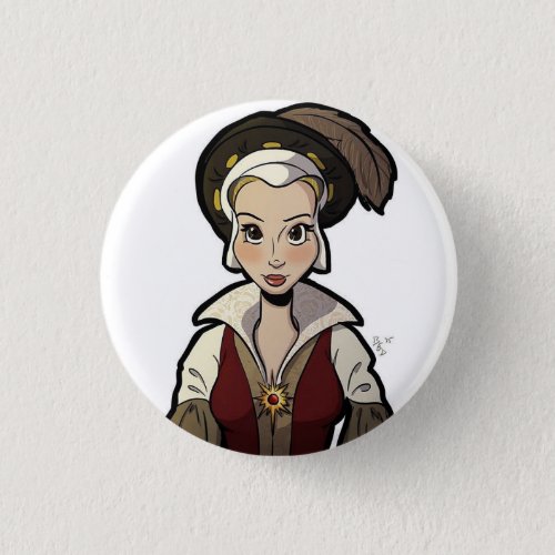 Wives of Henry VIII Badge _ Catherine Parr Pinback Button