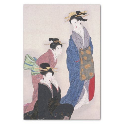 Wives of Merchants by Yamaguchi Soken Tissue Paper