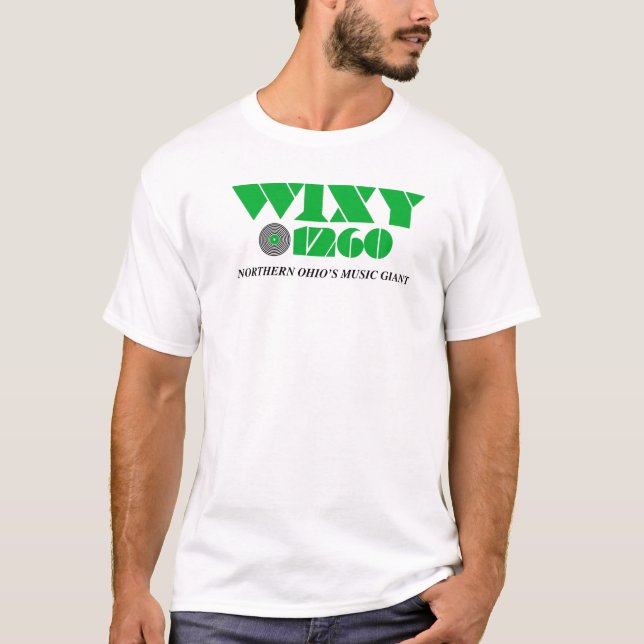 WIXY 1260 Cleveland 1970's Logo T-Shirt (Front)