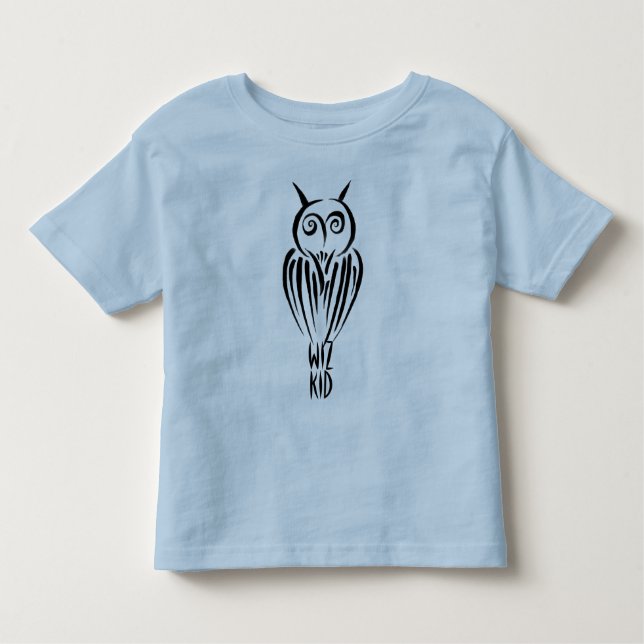 'Wiz Kid" Owl Pictogram - Kid Tee Shirt (Front)