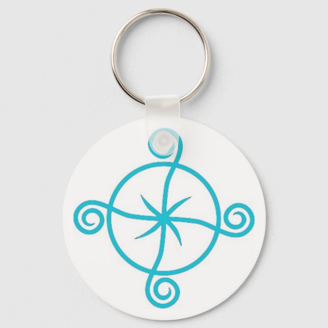 Wizard101 Ice Keychain (Front)