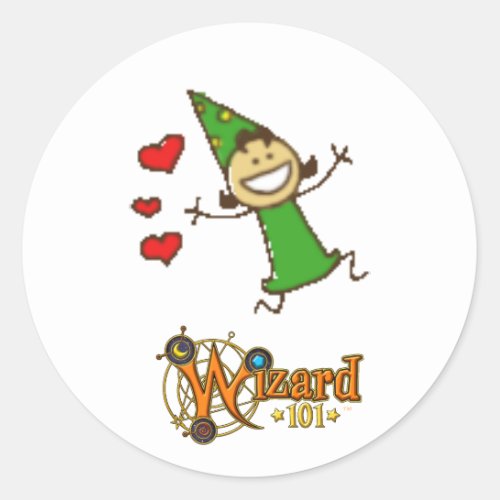 Wizard101 Life Doodle Stickers