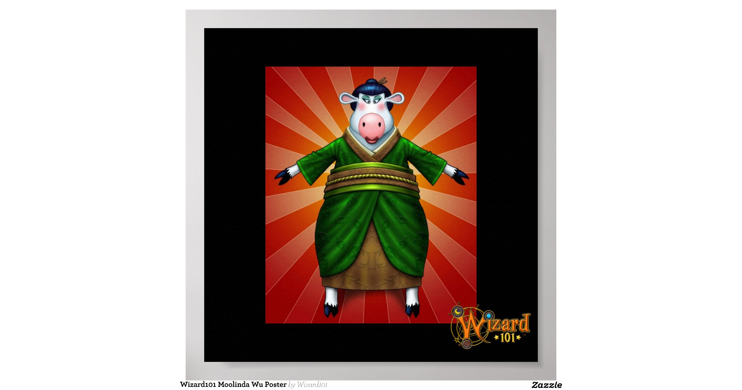 Wizard101 Moolinda Wu Poster | Zazzle