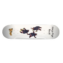 Wizard101 Ninja Pigs Rock Skateboard