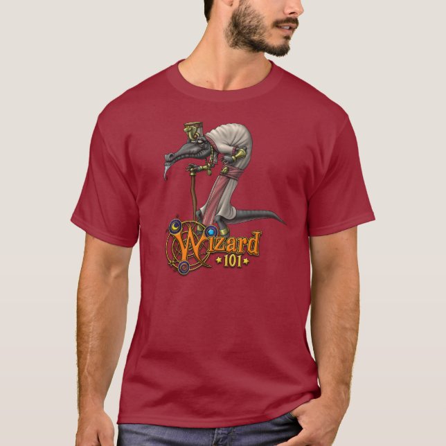Wizard101 Professor Alhazred (Balance School) T-Shirt (Front)