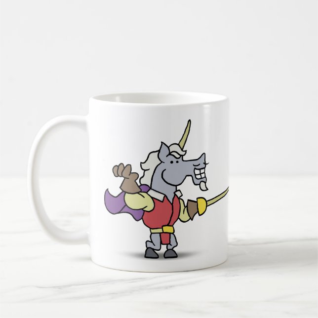 Wizard 101 Doodle Dueling Diego Coffee Mug (Left)