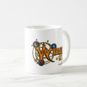 Wizard 101 Doodle Fire Elf Coffee Mug (Front Right)