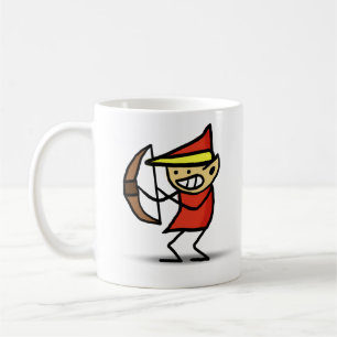 Wizard 101 Doodle Fire Elf Coffee Mug