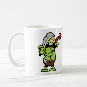 Wizard 101 Doodle Pirate Gobbler Coffee Mug