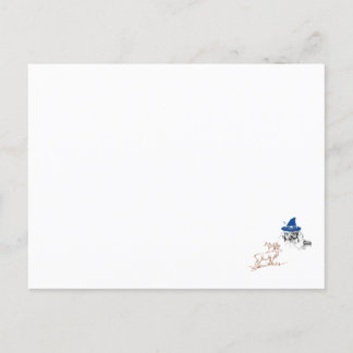 Wizard and Deer Postcard