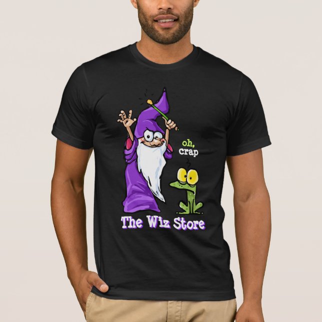 Wizard and Toad customizable shirt (Front)
