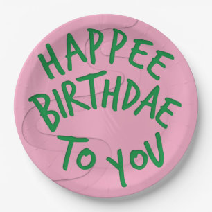 Wizard Birthdae/Birthday Cake Paper Plates