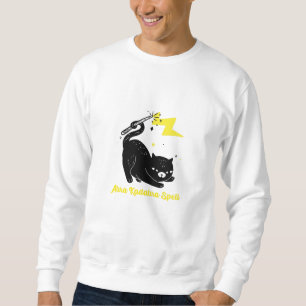 Wizard black cat - Abra Kadabra Spell Sweatshirt