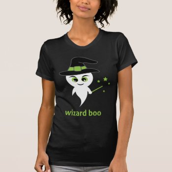 Wizard Boo T-shirt by nyxxie at Zazzle