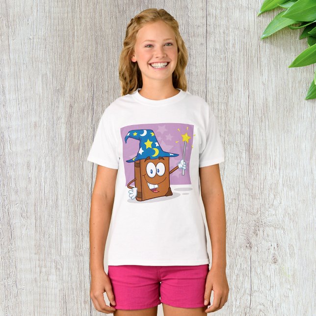Wizard Book Girls T-Shirt (Creator Uploaded)