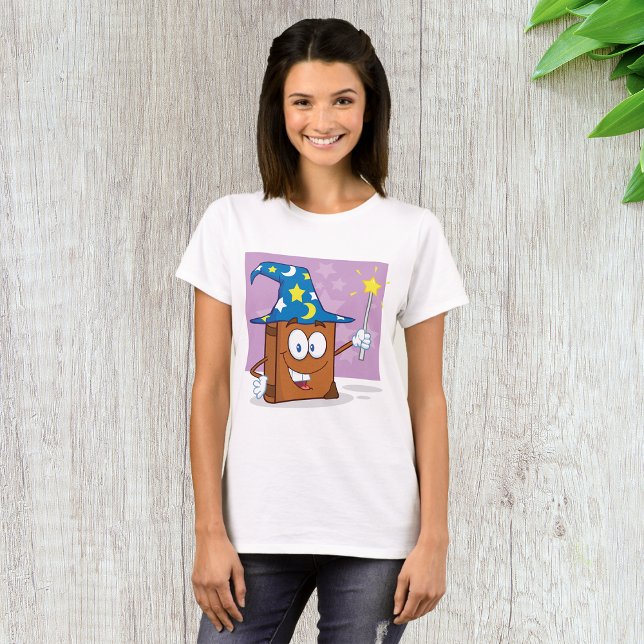 Wizard Book Womens T-Shirt (Creator Uploaded)