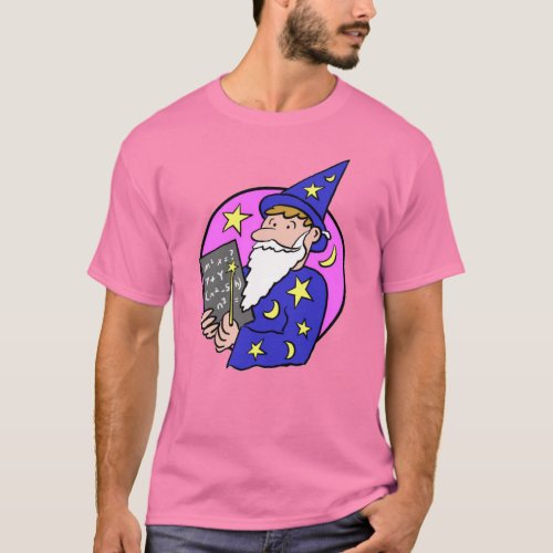 Wizard Cartoon T_Shirt