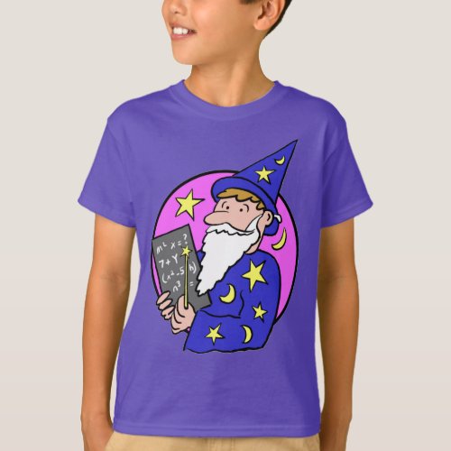 Wizard Cartoon T_Shirt