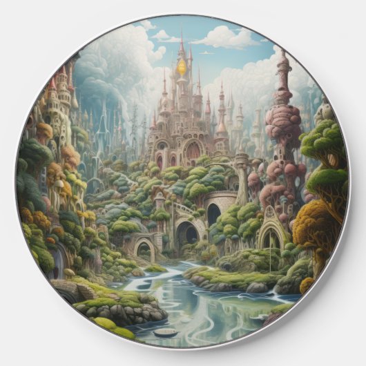 Wizard Castle Wireless Charger (Front)