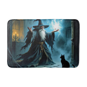 Wizard / Cat Bath Mat