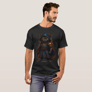 Wizard Cat – Enchanted Feline Sorcerer Tee