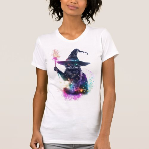 Wizard Cat Magic T_Shirt