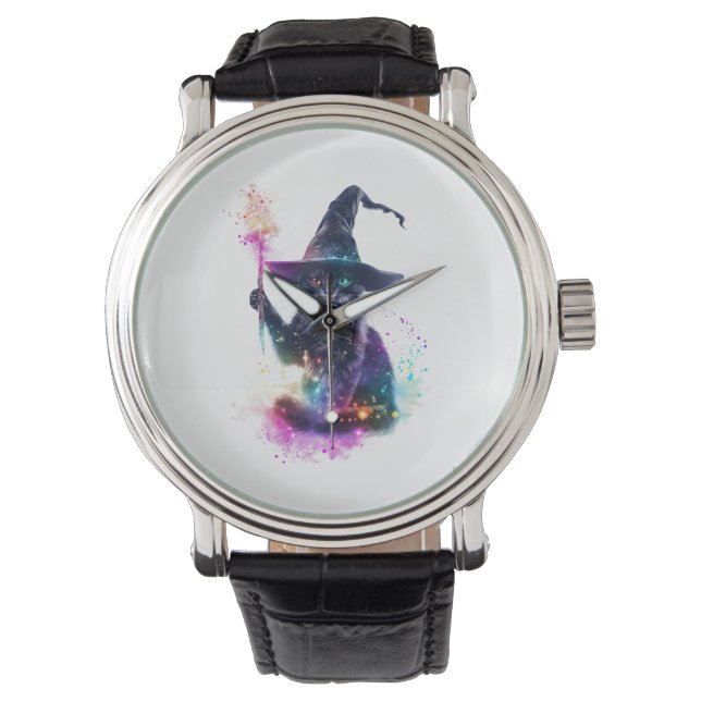 Wizard Cat Magic Watch (Front)