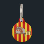 Wizard Cat Pet Name Tag<br><div class="desc">Wizard Cat Dog Tag *All Dog Tags are Customizable!!* Please contact me.</div>
