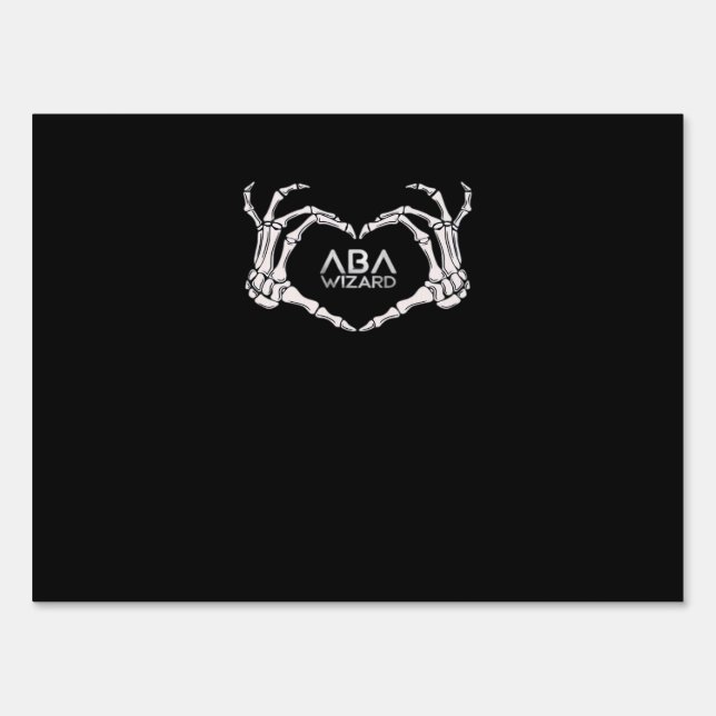 Wizard Classic - Skeleton Hands Heart Sign (Front)