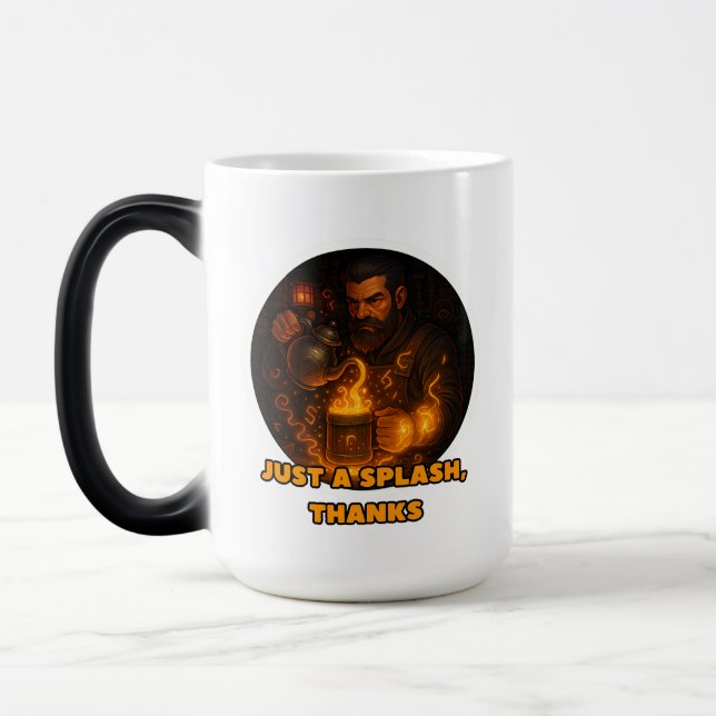 wizard coffee tavern mug (Left)