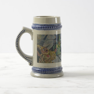 Wizard Confrontation Beer Stein