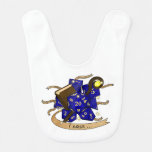 Wizard Dice Design Baby Bib