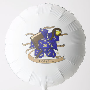 Wizard Dice Design Balloon