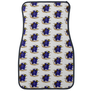 Wizard Dice Design Car Floor Mat