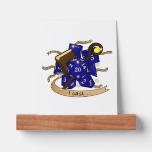 Wizard Dice Design Picture Ledge