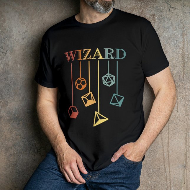 Wizard Dungeon Fantasy Role playing T-Shirt (Creator Uploaded)