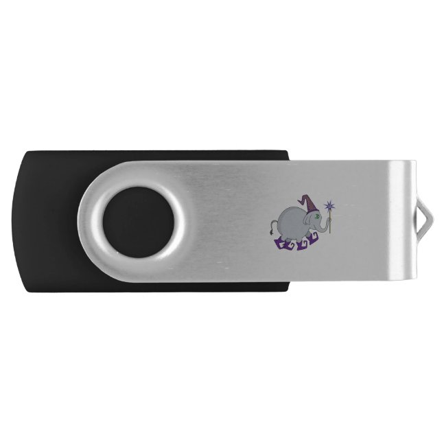 Wizard Elephant Flash Drive (Front)