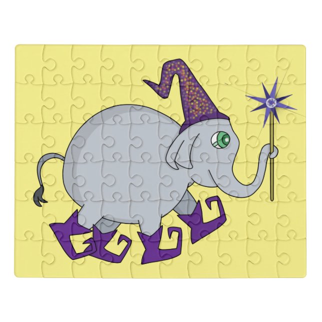 Wizard Elephant Jigsaw Puzzle (Puzzle Horizontal)