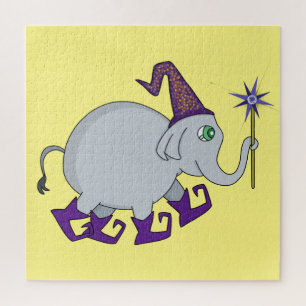 Wizard Elephant Jigsaw Puzzle