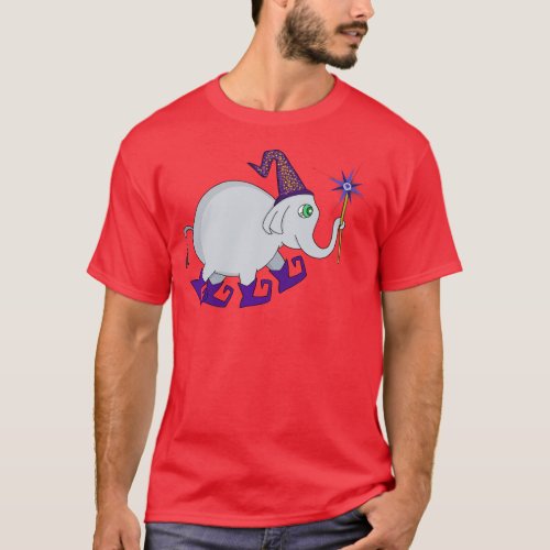 Wizard Elephant T_Shirt