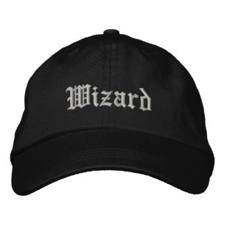 Wizard Embroidered Baseball Cap