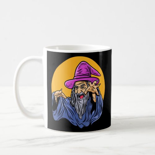 Wizard Fantasy Magician Spell Caster Sorcerer Summ Coffee Mug