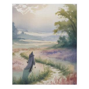 Wizard Faux Canvas Print