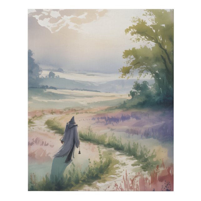 Wizard Faux Canvas Print (Front)