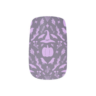 Wizard Forest Nails Minx Nail Art